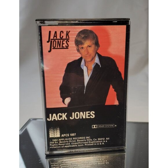 Jack Jones Cassette Tape 1982 Applause Records - Picture 1 of 3